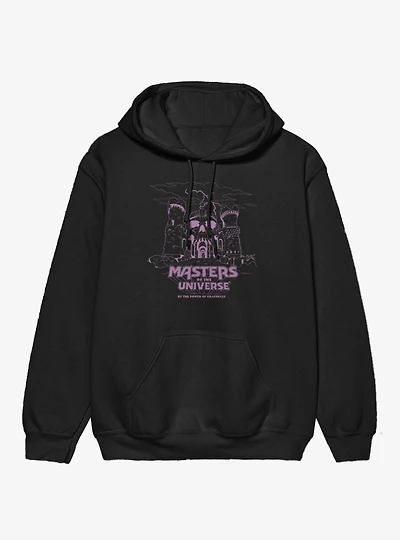 Masters Of The Universe Castle Grayskull Entrance Outline Hoodie