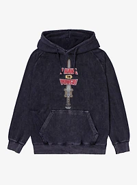 Masters Of The Universe I Have Power Sword Mineral Wash Hoodie