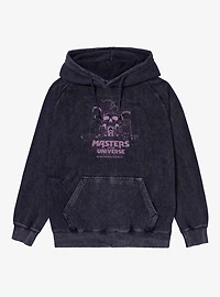Masters Of The Universe Castle Grayskull Entrance Outline Mineral Wash Hoodie