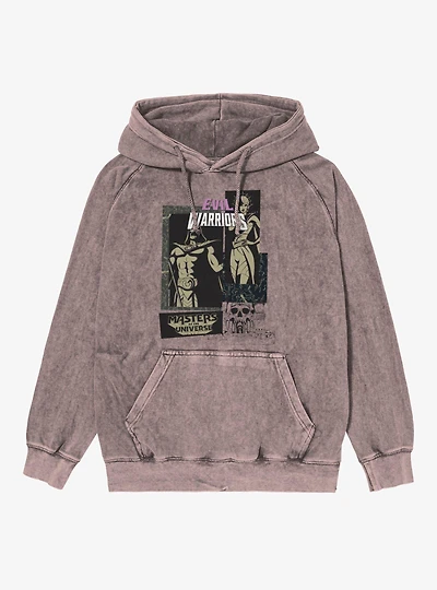Masters Of The Universe Evil Warriors Skeletor & Evil-Lyn Mineral Wash Hoodie