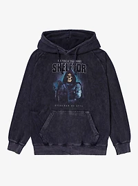 Masters Of The Universe Vile And Villanous Skeletor Overlord Evil Mineral Wash Hoodie