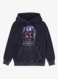 Masters Of The Universe Heroes Eternia Group Shot Mineral Wash Hoodie