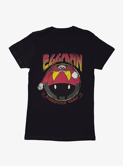 Sonic The Hedgehog Eggman Robotics Corp Womens T-Shirt
