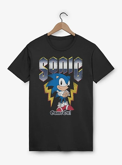 Sonic The Hedgehog Game On T-Shirt