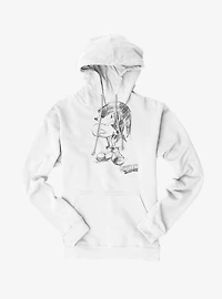Sonic The Hedgehog Artistic Sketch Hoodie