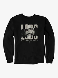 Supergirl Lobo My Code Is Iron Sweatshirt