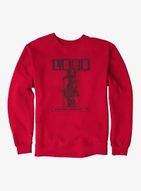 Supergirl Lobo Bite Me Fanboy Sweatshirt