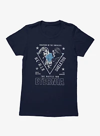 Masters Of The Universe He-Man And Skeletor Battle For Eternia Womens T-Shirt