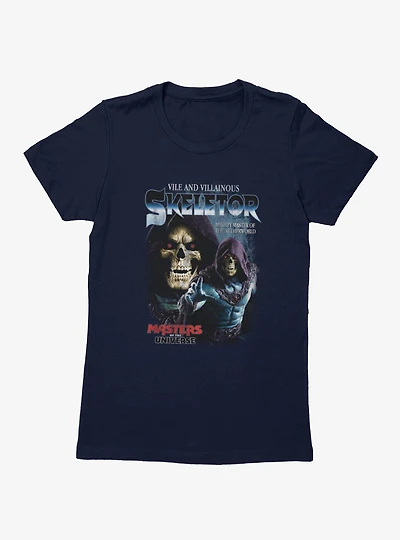 Masters Of The Universe Skeletor Master Netherworld Collage Womens T-Shirt