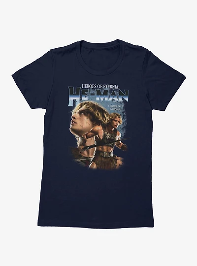 Masters Of The Universe He-Man Champion Grayskull Womens T-Shirt