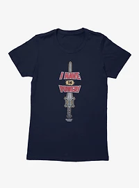 Masters Of The Universe I Have Power Sword Womens T-Shirt