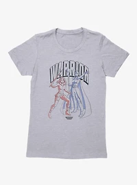 Masters Of The Universe Warrior Teela & Evil-Lyn Womens T-Shirt