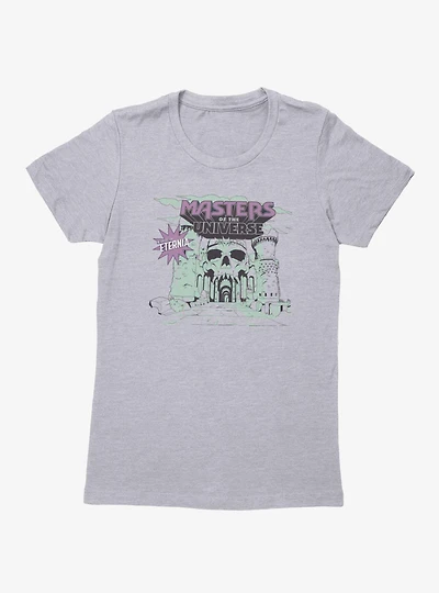 Masters Of The Universe Castle Grayskull Comic Style Entrance Womens T-Shirt