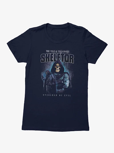 Masters Of The Universe Vile And Villanous Skeletor Overlord Evil Womens T-Shirt
