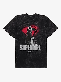 Supergirl Super Partners Mineral Wash T-Shirt Box Lunch Exclusive