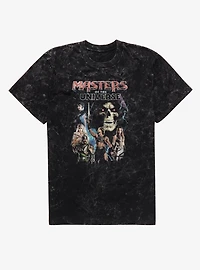 Masters Of The Universe He-Man Thunder Group Shot Mineral Wash T-Shirt