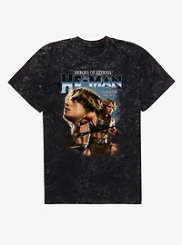 Masters Of The Universe He-Man Champion Grayskull Mineral Wash T-Shirt