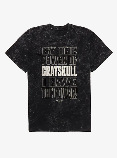 Masters Of The Universe By Power Grayskull I Have Mineral Wash T-Shirt