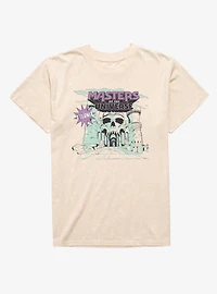 Masters Of The Universe Castle Grayskull Comic Style Entrance Mineral Wash T-Shirt