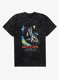 Masters Of The Universe Skeletor And He-Man Nemesis Mineral Wash T-Shirt