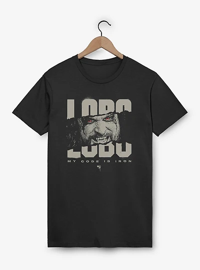 Supergirl Lobo My Code Is Iron T-Shirt