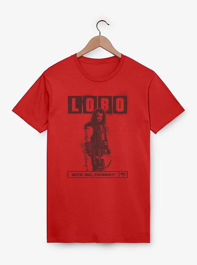Supergirl Lobo Bite Me Fanboy T-Shirt