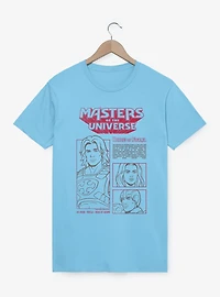 Masters Of The Universe Heroes Eternia He-Man Teela Man-At-Arms T-Shirt