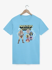 Masters Of The Universe He-Man And Character Bubbles T-Shirt