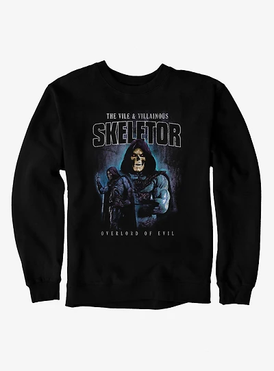 Masters Of The Universe Vile And Villanous Skeletor Overlord Evil Sweatshirt