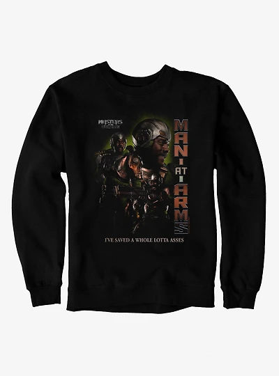 Masters Of The Universe Man-At-Arms Saved A Lot Sweatshirt