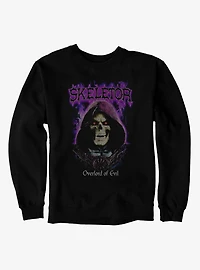 Masters Of The Universe Skeletor Overlord Evil Purple Flames Sweatshirt