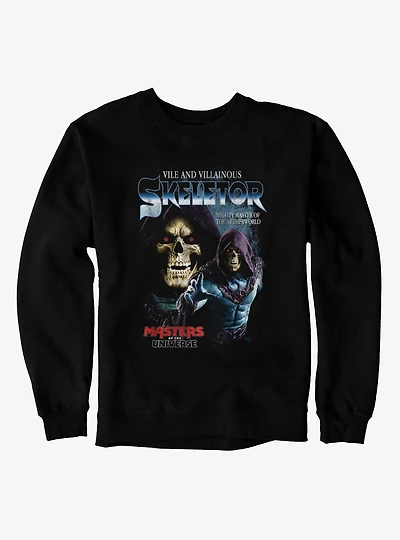 Masters Of The Universe Skeletor Master Netherworld Collage Sweatshirt