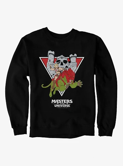 Masters Of The Universe He-Man Battle Cat Leap Sweatshirt
