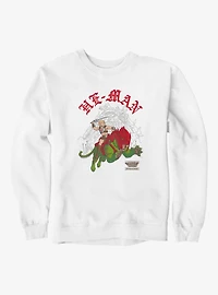 Masters Of The Universe He-Man Leap Battle Cat Sweatshirt