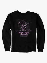Masters Of The Universe Castle Grayskull Entrance Outline Sweatshirt