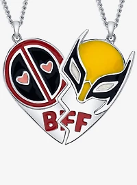 Marvel X RockLove Marvel Studios Deadpool And Wolverine Best Bubs Necklace Set