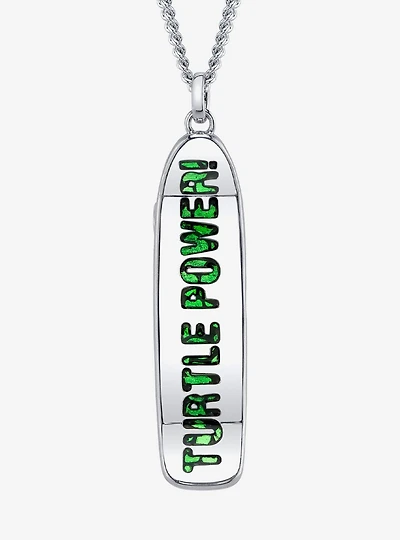 Teenage Mutant Ninja Turtles X RockLove Skateboard Necklace