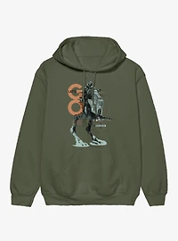 Star Wars The Mandalorian And Grogu Lets Go Walker Hoodie