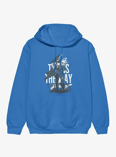 Star Wars The Mandalorian And Grogu This Is Way Sketch Hoodie