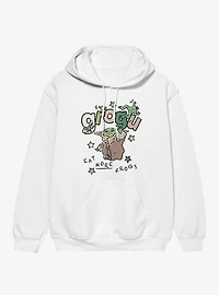 Star Wars The Mandalorian And Grogu Eat More Frog Sketch Hoodie