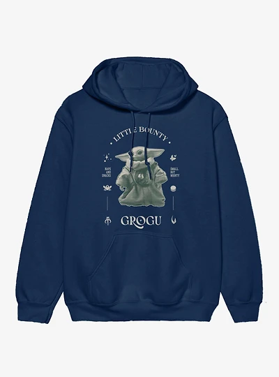 Star Wars The Mandalorian And Grogu Little Bounty Might Hoodie