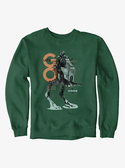 Star Wars The Mandalorian And Grogu Lets Go Walker Sweatshirt