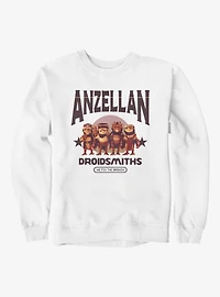 Star Wars The Mandalorian And Grogu Anzellan Droidsmith Line Up Fix Broken Sweatshirt