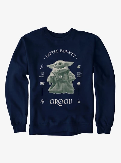 Star Wars The Mandalorian And Grogu Little Bounty Might Sweatshirt