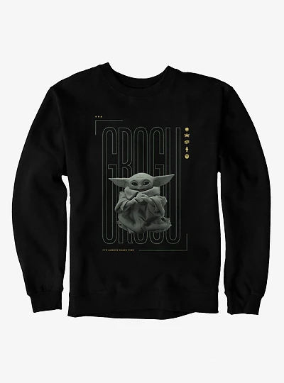 Star Wars The Mandalorian And Grogu Snacking Sweatshirt