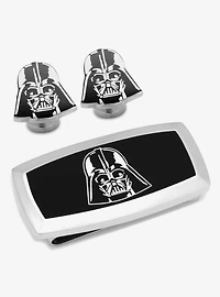 Star Wars Darth Vader Cufflinks and Cushion Money Clip Gift Set
