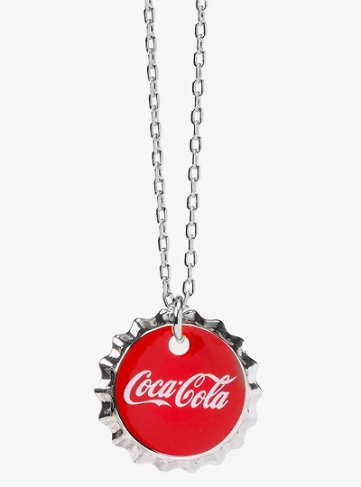 Coca-Cola Red Bottle Cap Necklace