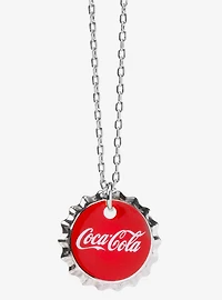 Coca-Cola Red Bottle Cap Necklace