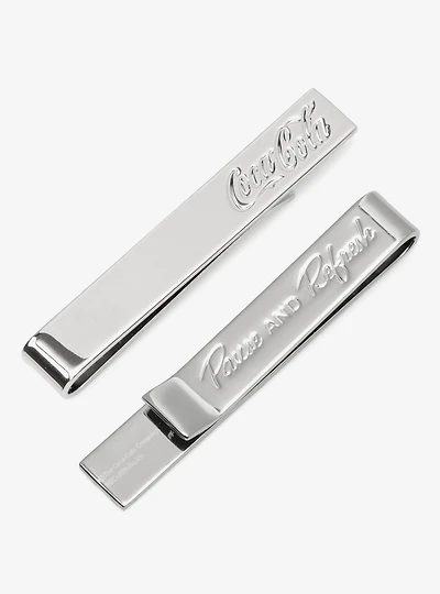 Coca-Cola Hidden Message Tie Bar