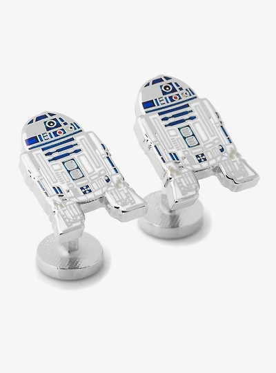 Star Wars R2-D2 Men's Gray and Black Mod Dress Socks and Lapel Pin Gift Set